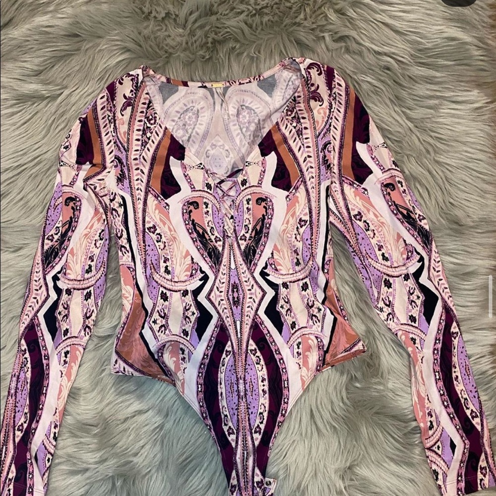 Free People Pick a Place Bodysuit